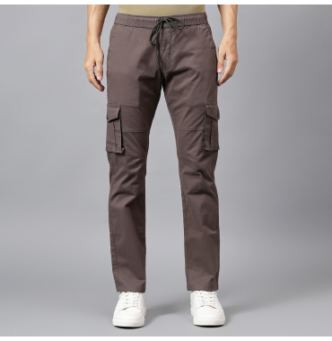Dark Grey Low Rise Cargo