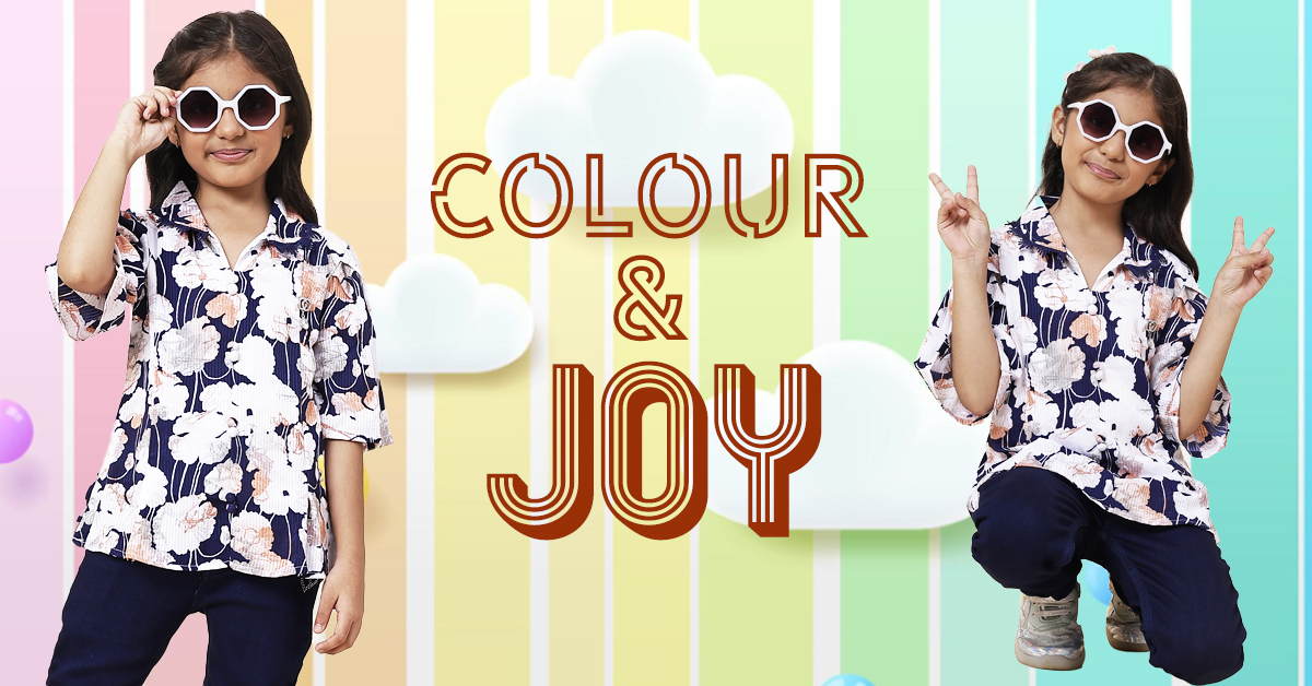 Add a pop of colour and joy to their everyday style with our daily wear fits